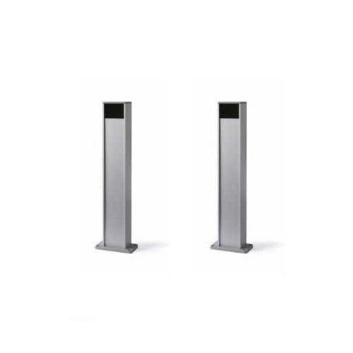 COPPIA COLONNA ALLUMINIO PER FOTOCELLULA PHOTOCELL SOLEMYO PHW 50 CM NICE PPH1