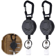 Sostegno per chiavi in acciaio - Flessibile - Estensibile - Supporto per chiavi - Cassetta in ABS - 10 cm di lunghezza - Supporto per chiavi con chiodo a molla