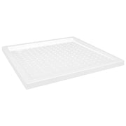 Piatto Doccia con Superficie Puntinata Bianco 80x80x4 cm in ABS CFW3372730