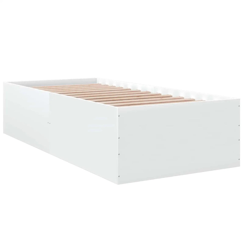 Struttura letto a pavimento Bianco 80 x 200 cm 3429533