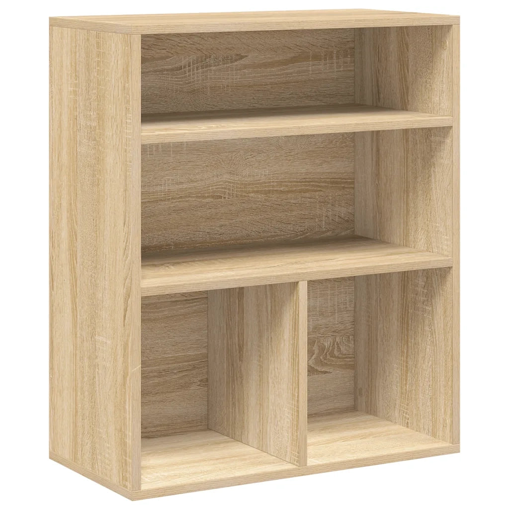 Libreria Rovere Sonoma 60x30x71,5 cm in Legno Multistrato 860312
