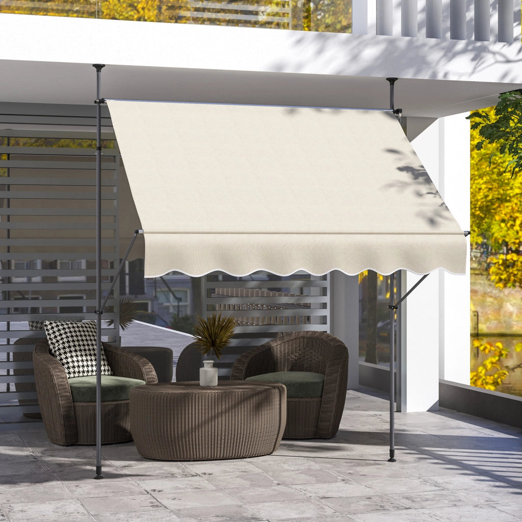 Appendiabiti autoportante retrattile ¨C Zephmum ¨C Grigio 120x210x30 cm