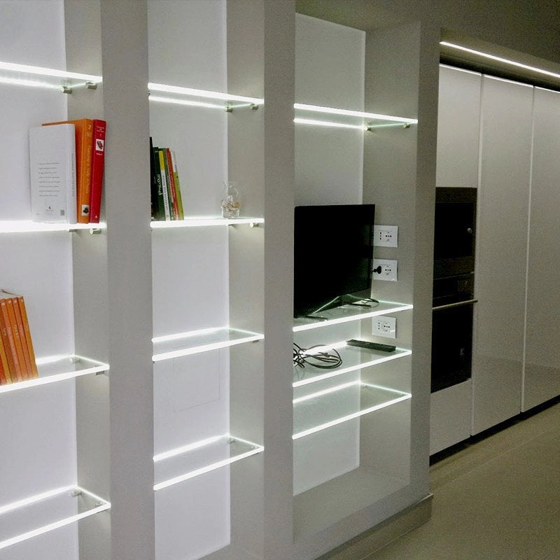 24V Striscia LED Dinamica IC WS2811 10 Metri 6000K 8W/M CRI 90 IP20 800 LM/M Passo 10mm Sequenziale