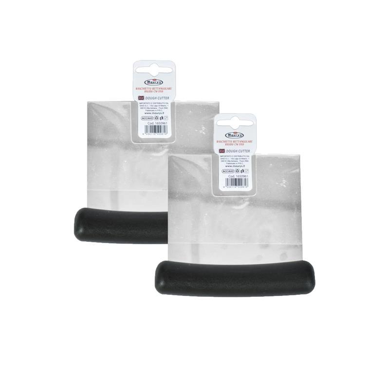KIT SET 2 PZ MAURY'S RASCHIETTO CUCINA  RETTANGOLARE RIGIDO 11 X 9 CM