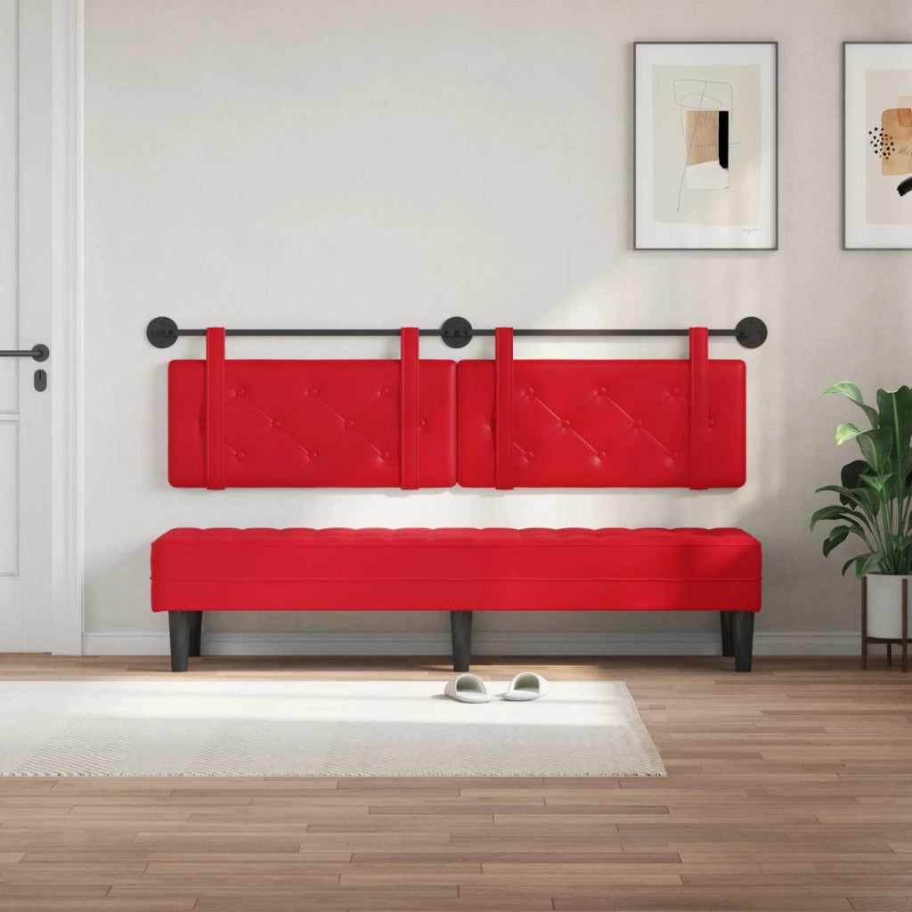 Testiera sospesa Rosso Similpelle 42031736