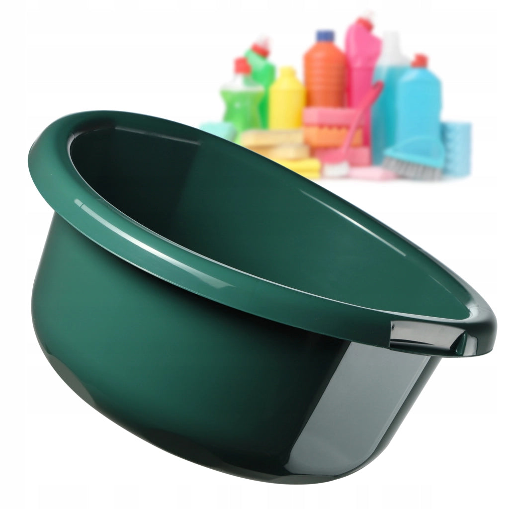 Bacinella universale rotonda in plastica KADAX da 8 litri per bucato