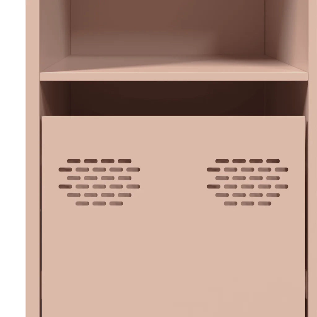 Credenza Rosa 135x39x73,5 cm in Acciaio Laminato a Freddo 3307162