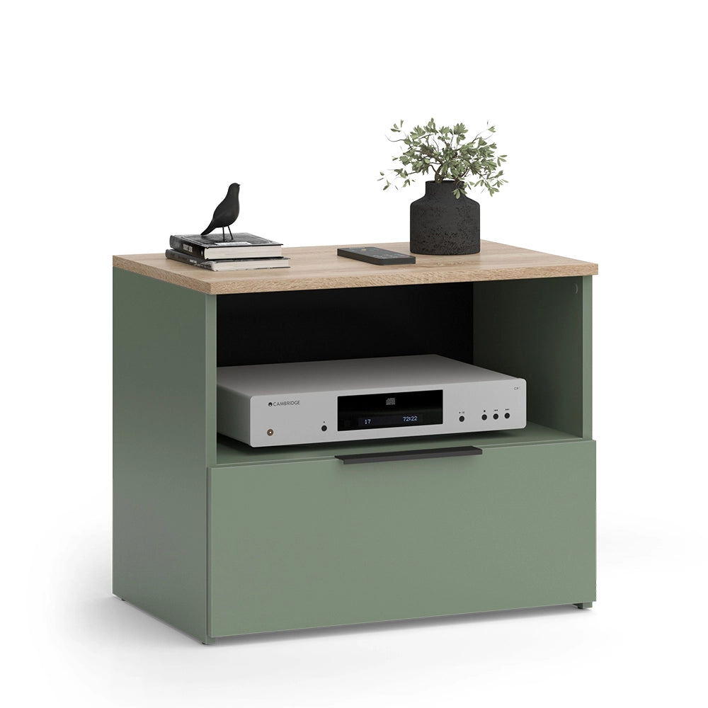 Vicco Mobile tv Verde 60 x 50 cm con cassetto