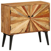 Buffet credenza mobiletto consolle mobile contenitore legno massello di mango 85 cm 4402217