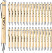 Penna motivazionale da cancellare 30 pezzi - Inchiostro nero - Ideale come regalo di addio - Esperienza di scrittura confortevole - Pennarelli motivazionali