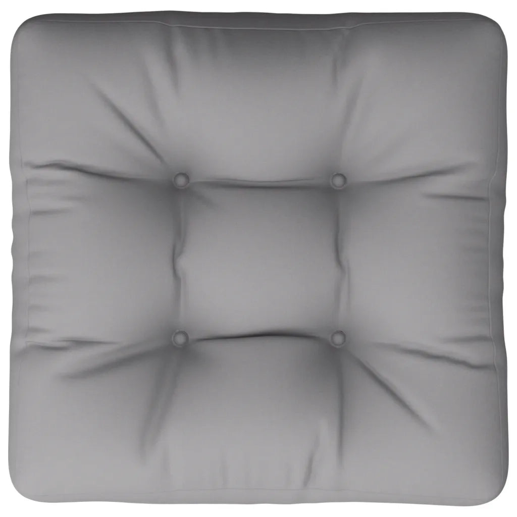 Cuscino per pallet | Cuscini per sedie Grigio 58x58x10 cm in Tessuto