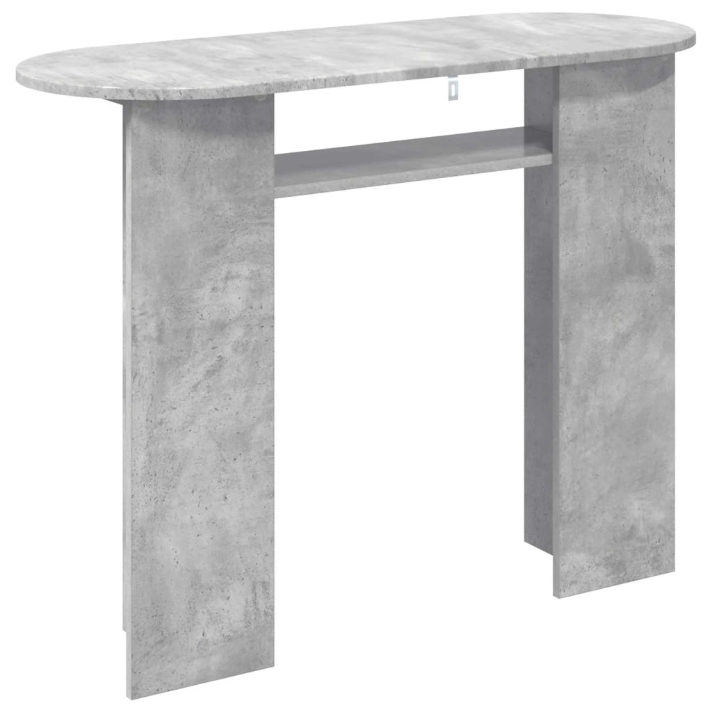 Tavolo consolle Grigio Cemento 100 x 39,5 x 75 cm