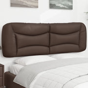 Cuscino Testiera-Cuscino per Testiera Hvar Marrone 160 cm in Similpelle