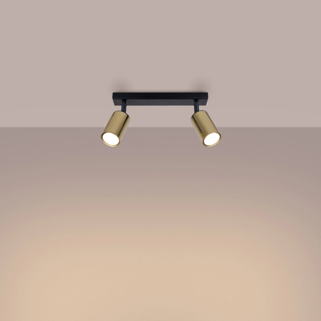 Lampada moderna a tubo in acciaio WINX Bittersweet Shimmer FI6/10 2x10W LED