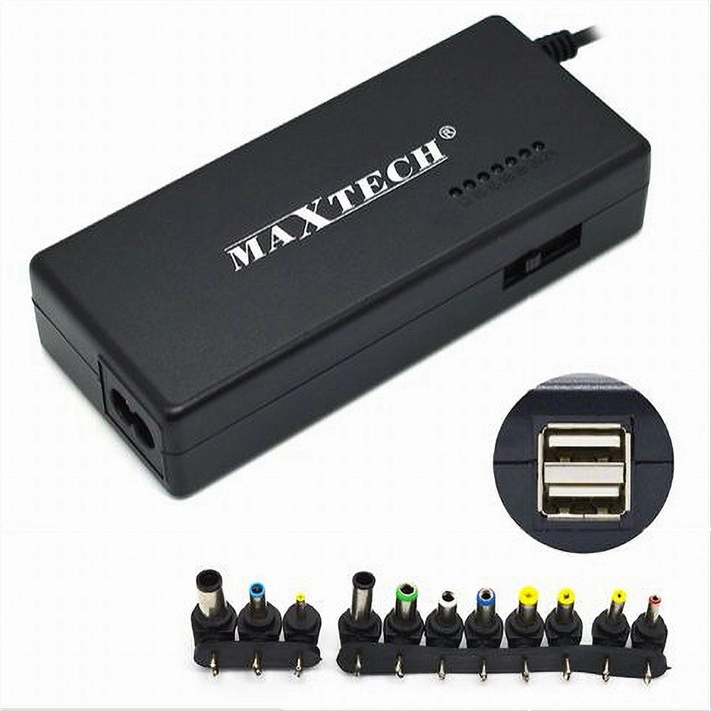 Trade Shop - Alimentatore Caricabatteria Pc Universale Per Notebook 120watt Maxtech Pc-ca010 -