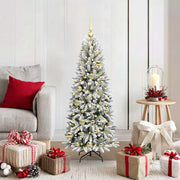 Albero di Natale artificiale con 150 LED Bianco 120 cm 3396025