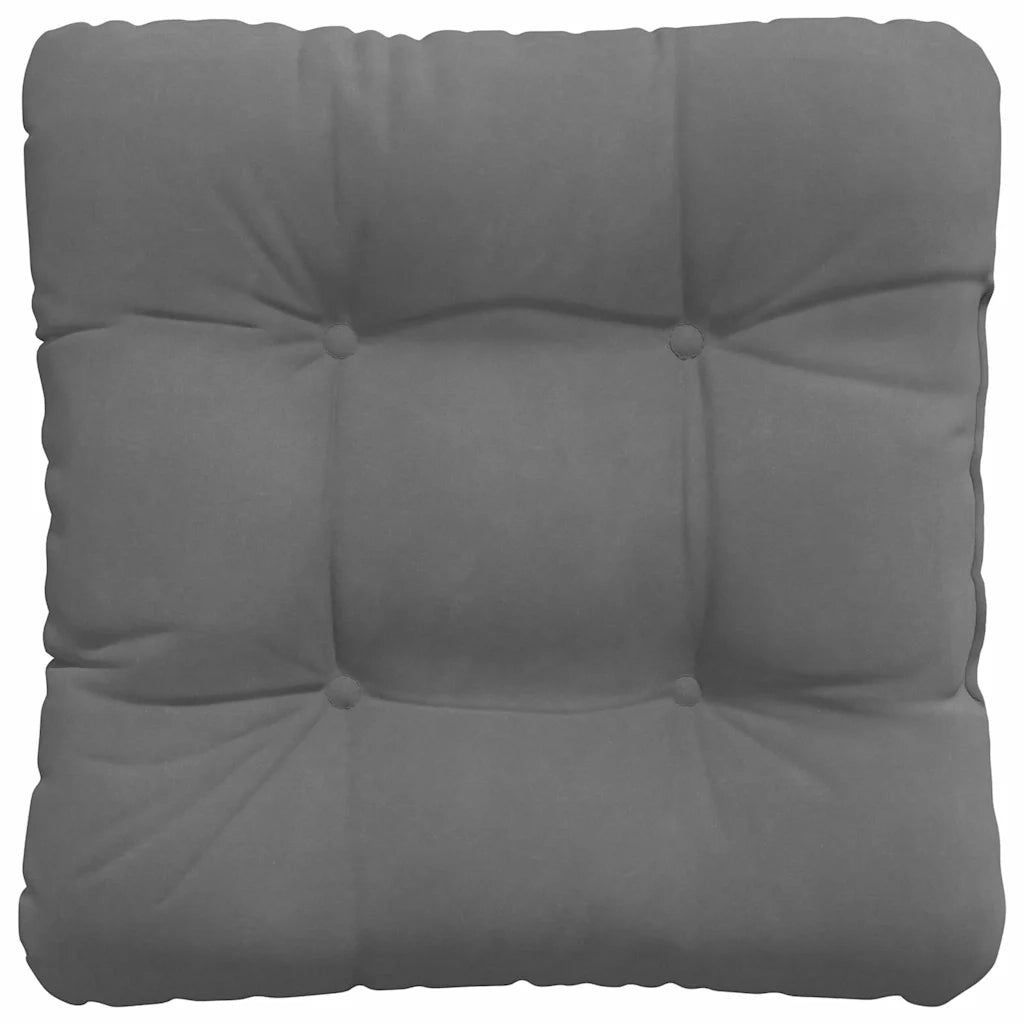 Cuscini per Seduta 4 pcs Grigio scuro 45 x 45 cm