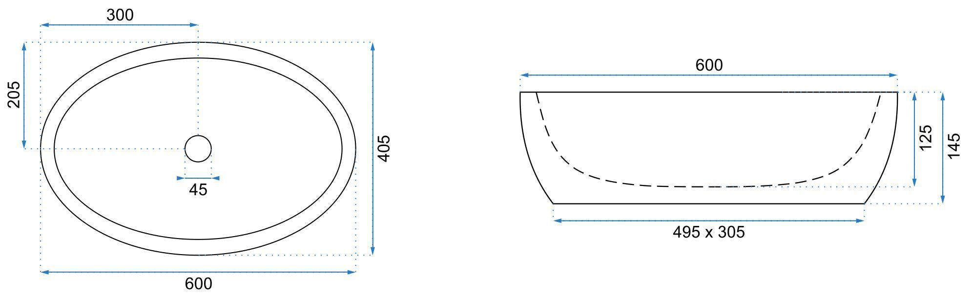 Lavabo Da Appoggio Rea Melania Meryl