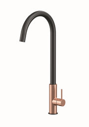 Miscelatore ACQUAMIX 9242 con canna girevole BLACK- COPPER BRONZE 9242MISCINOX.L29