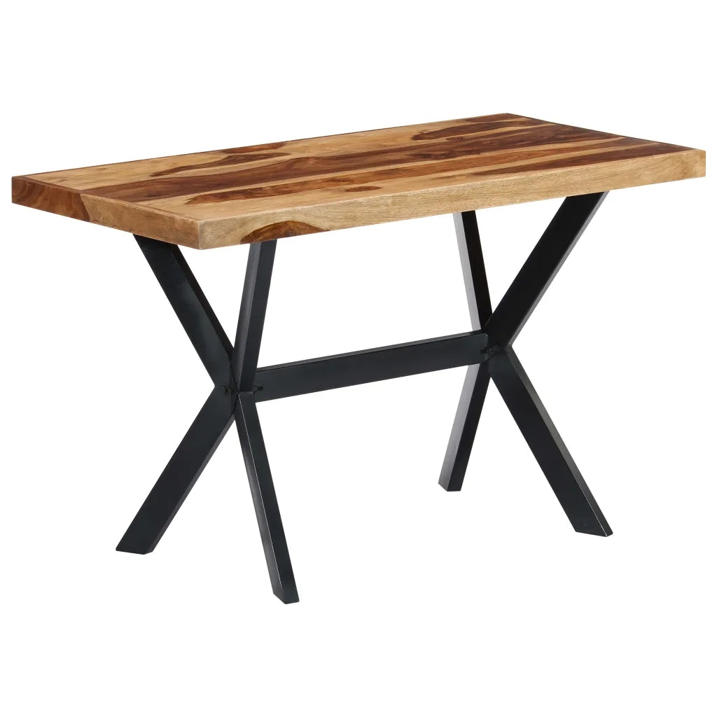 Tavolo da Pranzo 120x60x75 cm in Legno Massello di Acacia 247444