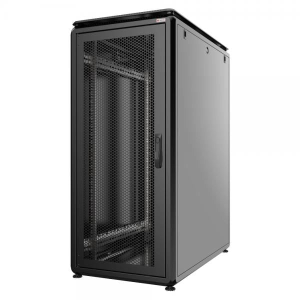 Armadio Server Rack 19'' 600x1000 42U Nero Serie Evolution Porta Grigliata