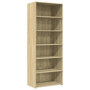 Credenza | Madia | Buffet da pranzo | Armadio da pranzo Rovere Sonoma 70x41x185 cm in Legno Multistrato
