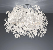 LEAVY PLAFONIERA FOGLIE LAVABILI D. 70CM ATTACCO E14 3 LUCI