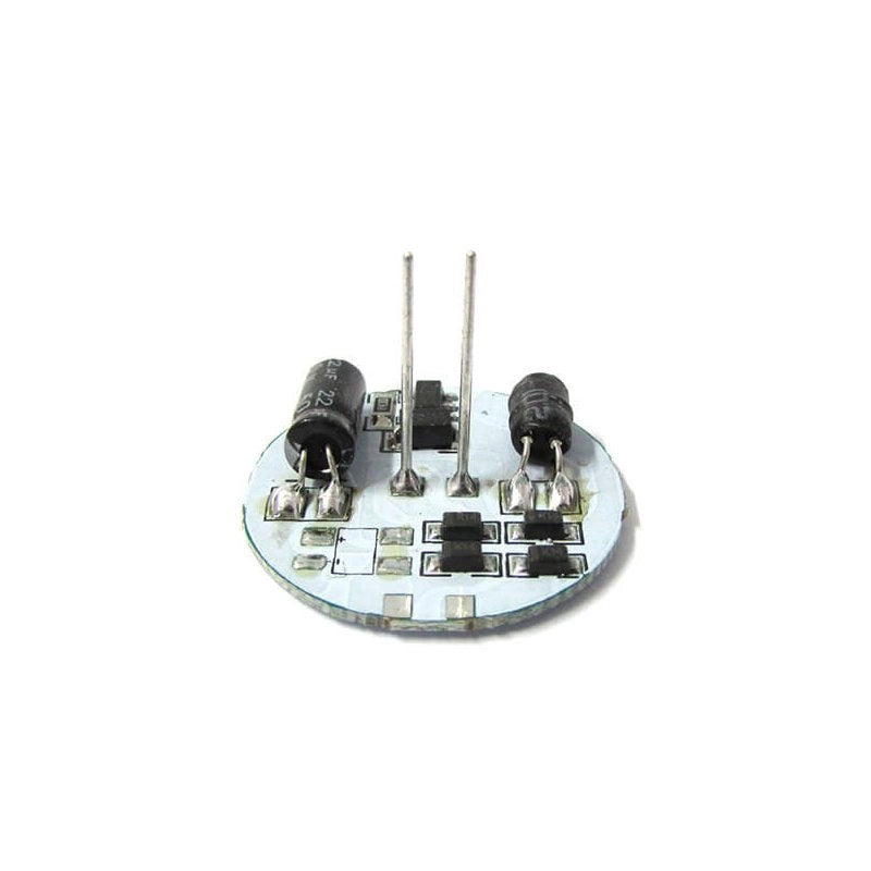 2 Pezzi Lampadine LED, Lampadina G4 Bispina DC AC 12V 24V 3W Bianco Caldo Attacco Centrale 18 SMD 2835