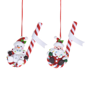 Set 8 Bastoncini Sugar Bread H12,5 cm Rosso