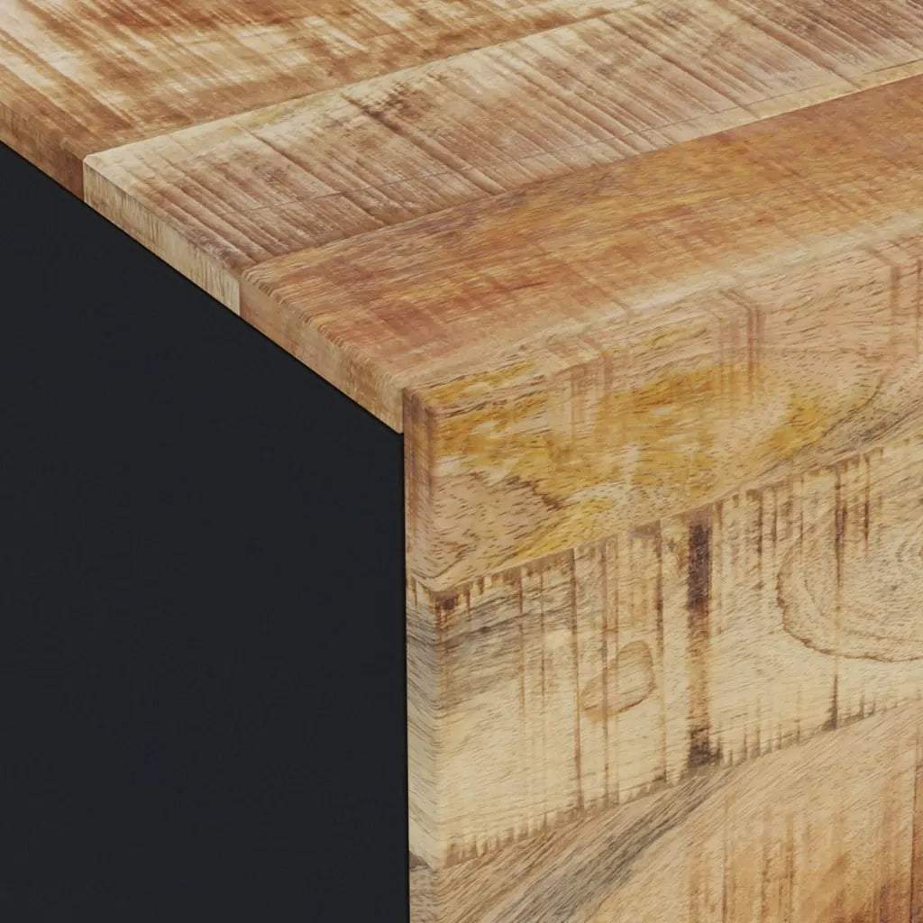 Mobile Porta TV 105x33x46cm in Legno Massello di Mango 345220