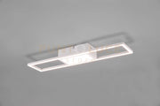 RIGIDO PLAFONIERA LED 22W 2800lm, 2700 - 6000K  RETTANGOLARE BIANCA CON TELECOMANDO MULTIFUNZIONE L. 60CM DIMMERABILE