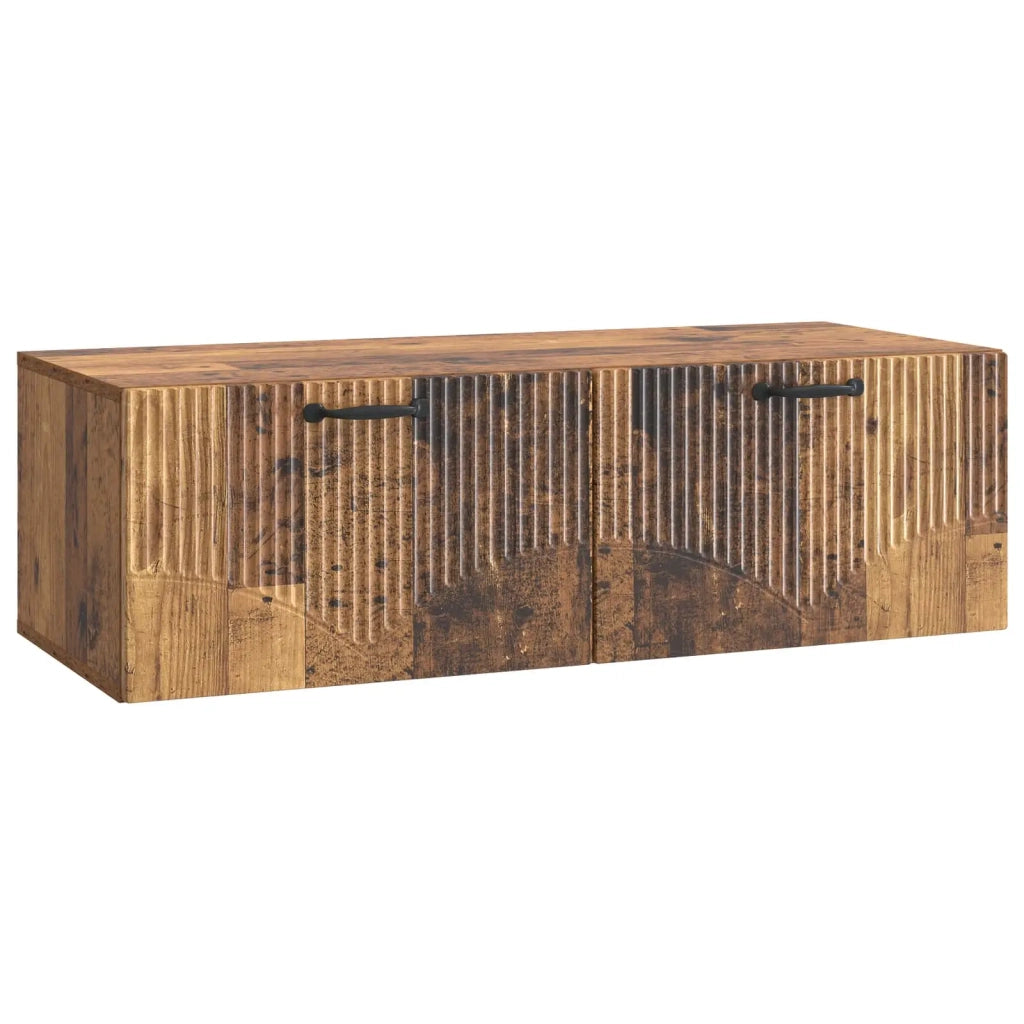 Mobile Porta TV da Muro Legno antico 98 x 41 x 30 cm 899043
