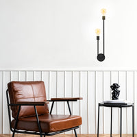 Lampada Da Parete APP1147-2W Black