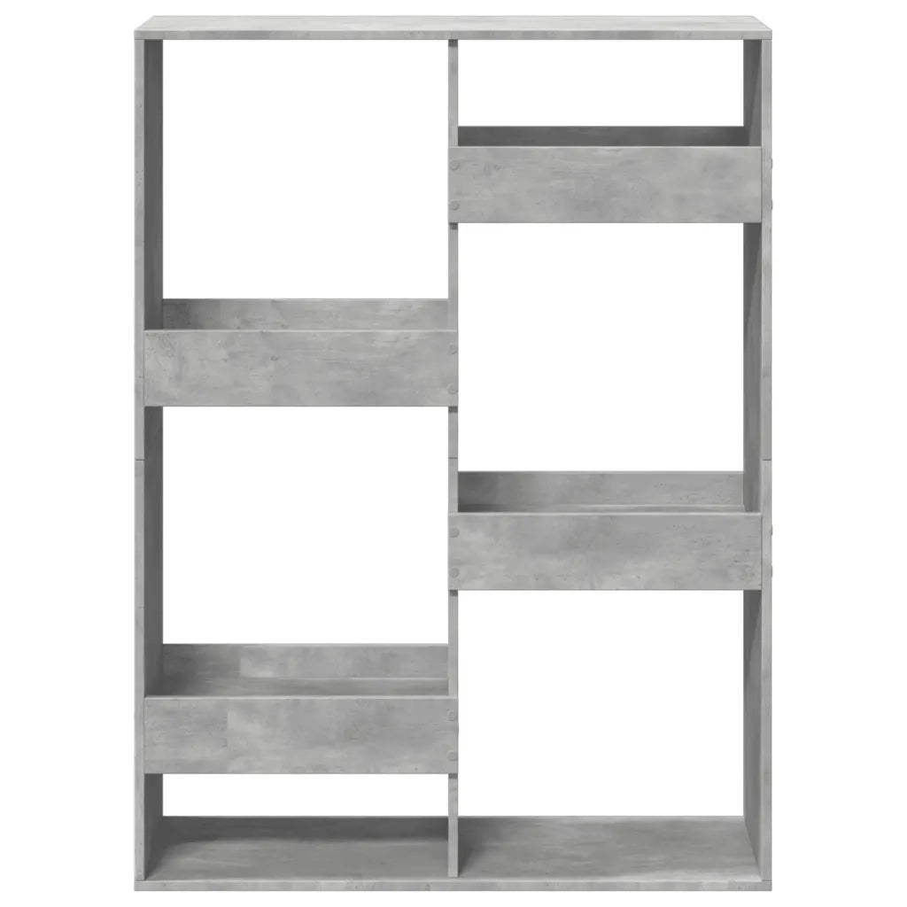 Divisorio Grigio Cemento 100x33x135 cm in Truciolato