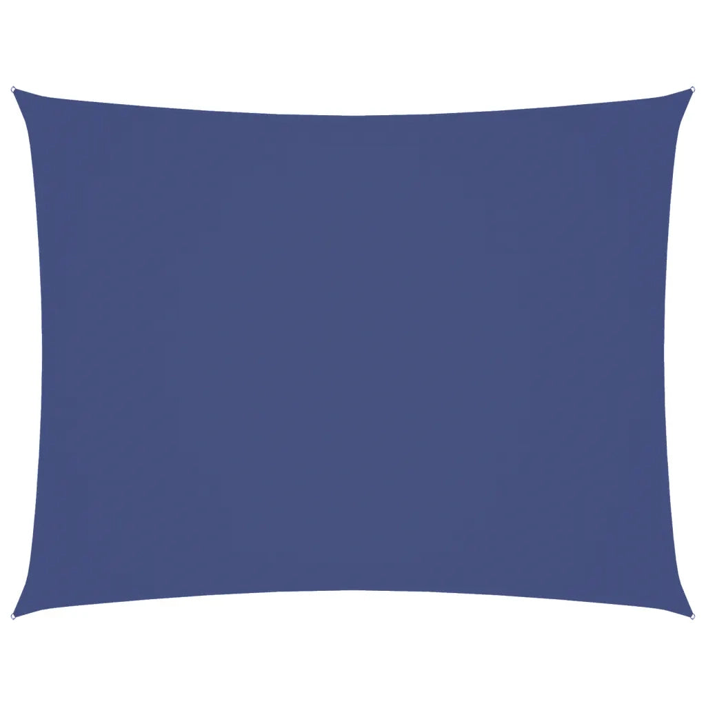 Parasole a Vela Oxford Rettangolare 3x4,5 m Blu cod mxl 21293