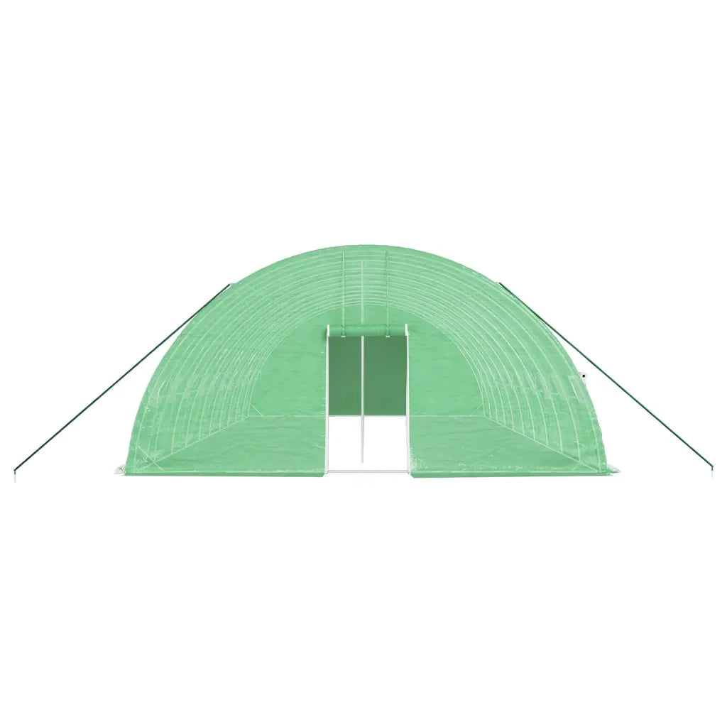 Serra con Telaio in Acciaio Verde 60 m² 10x6x2,85 m 3188108