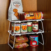 Trade Shop - Mensola Salvaspazio Sovrapponibile Organizer Cucina Armadio Mobili Smontabile -