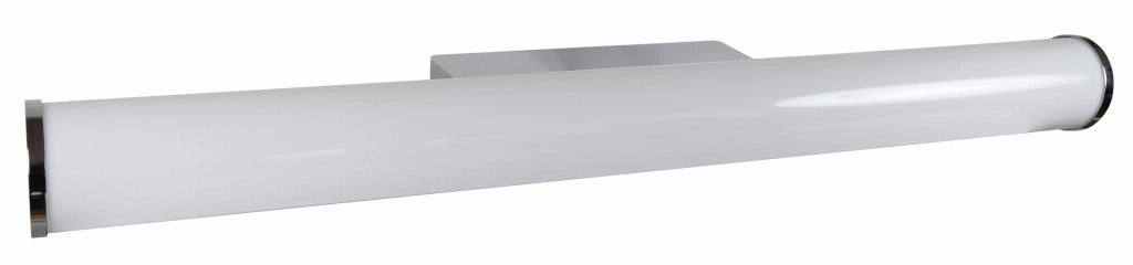 Applique bagno Candellux Universe 65cm LED cromo bianco