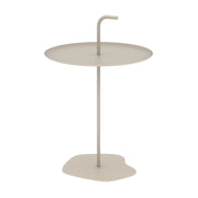 Tavolino/consolle in acciaio beige 03_0010772