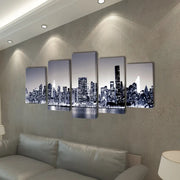 Set Stampa su Tela da Muro New York Monocromatico 200x100 cm 241549