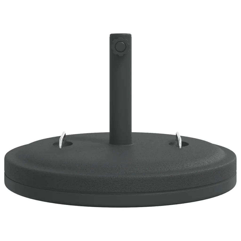 Base per Ombrellone con Manici per Pali Ã˜38/48 mm 25 kg Rotonda