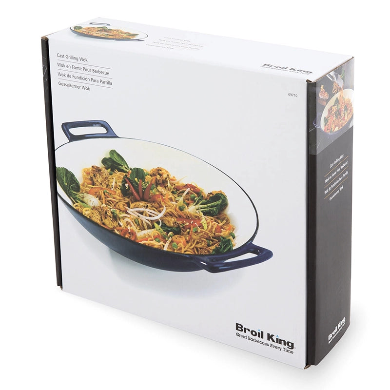 Wok in ghisa in porcellana Ø36 cm Broil King