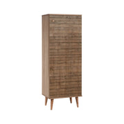 Mobile Portascarpe Dacrydium, Scarpiera 16 Paia, 50x38x135h cm Marrone Quercia
