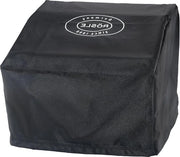 Telaio di protezione per barbecue portatile - 100% poliestere - rivestimento PU - chiusura a zip - resistente all'usura - nero
