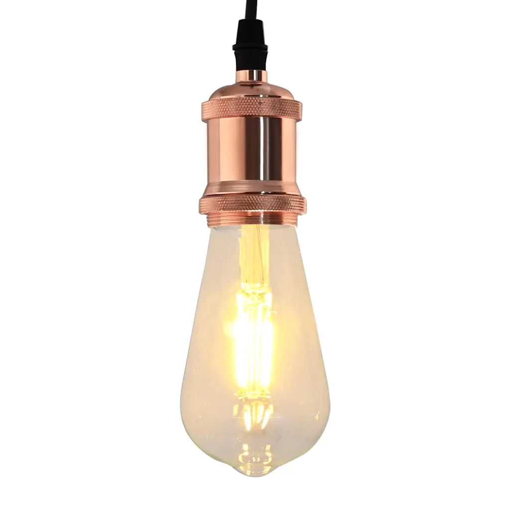 Portalampada 2 pz Oro Rosa E27 CFW3324478