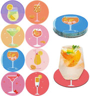 Ottimi Sostegni per Pasticceria a Diamanti 8 pezzi, Sostegni per Cocktail a Diamanti per Adulti, Pasticceria a Diamanti DIY con Gomma, per Principianti, Adulti, Regalo per Bambini