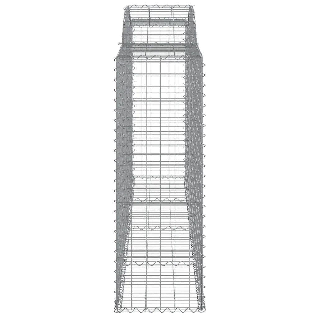 Cesti Gabbioni ad Arco 25 pz 300x50x140/160 cm Ferro Zincato 3146752