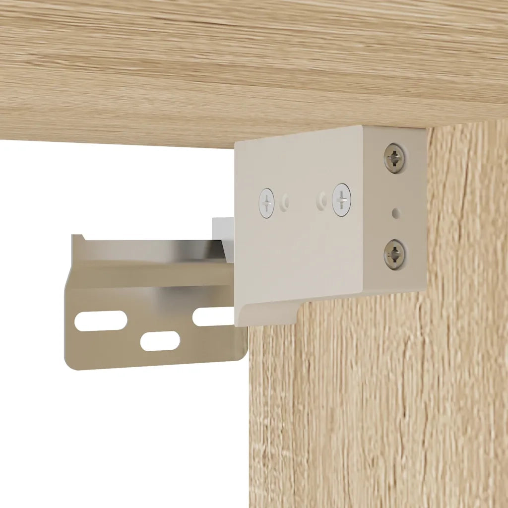 vidaXL Mobile da Bagno Rovere Sonoma 100x25x40 cm in Truciolato