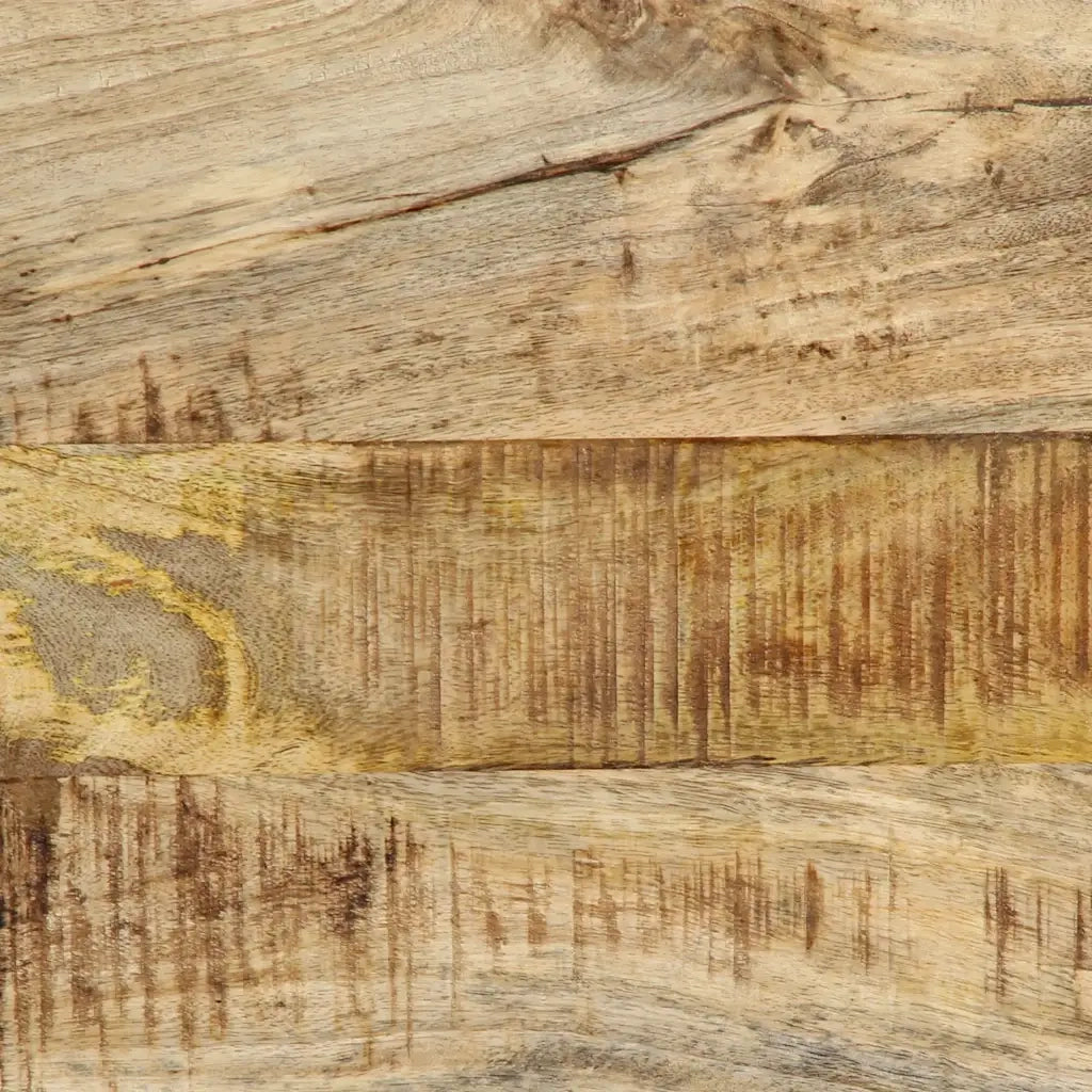 Testiera 140 cm in Legno Massello di Mango e Ferro 4017549