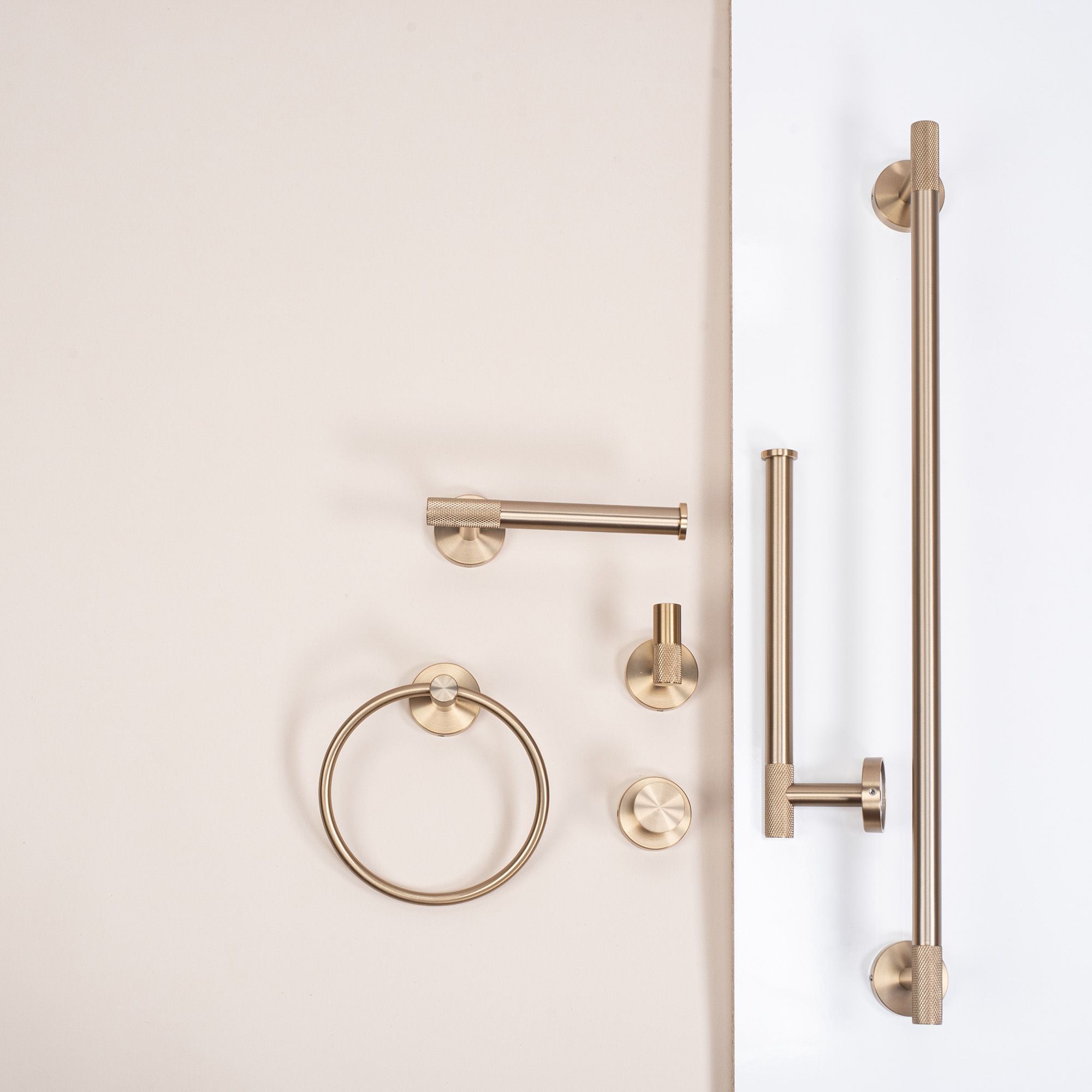 Portasciugamano Da Bagno 6603 Modern Brush Gold